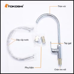 Alternative view of Vòi rửa bát D34 Tokoshi
