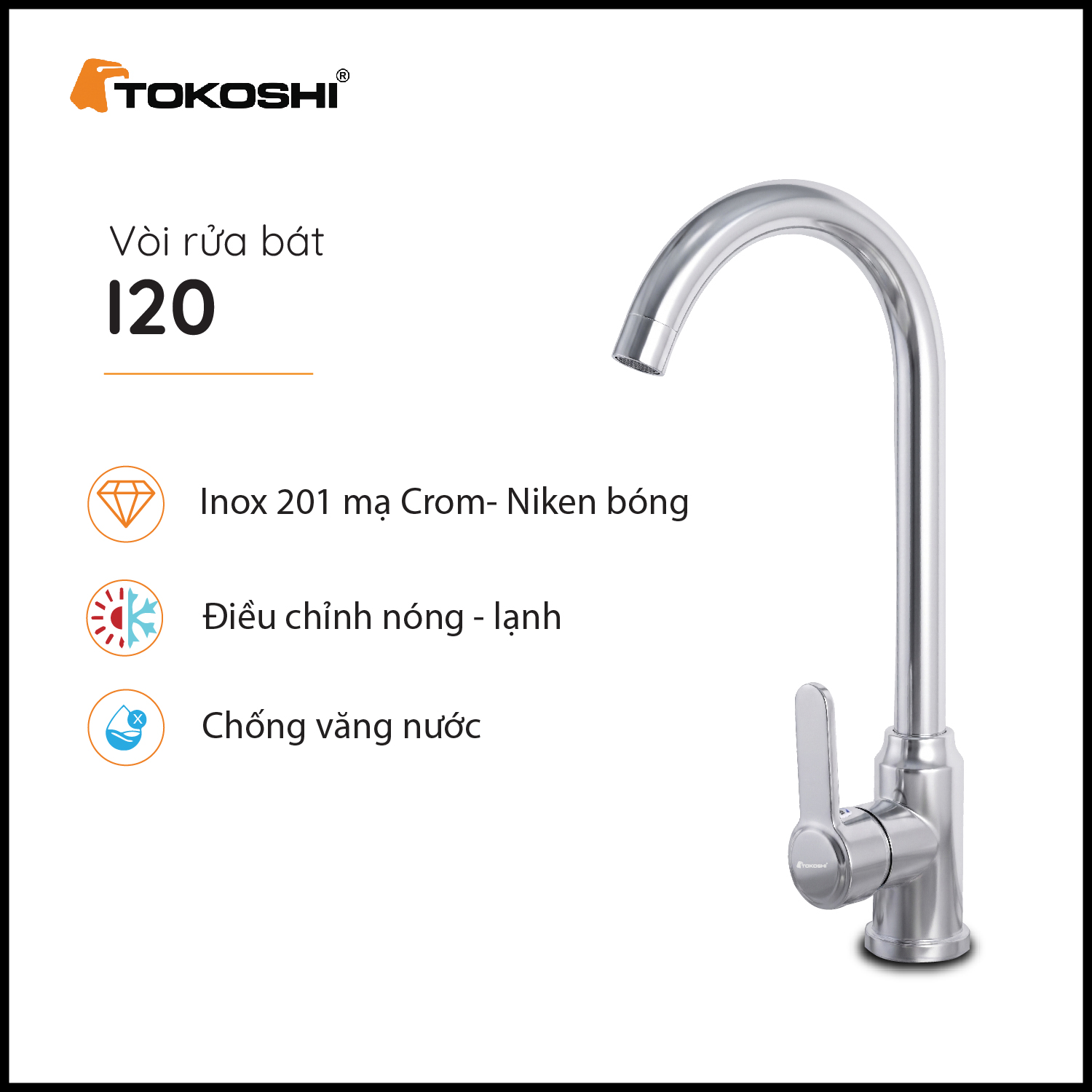 Vòi rửa rát Tokoshi I20
