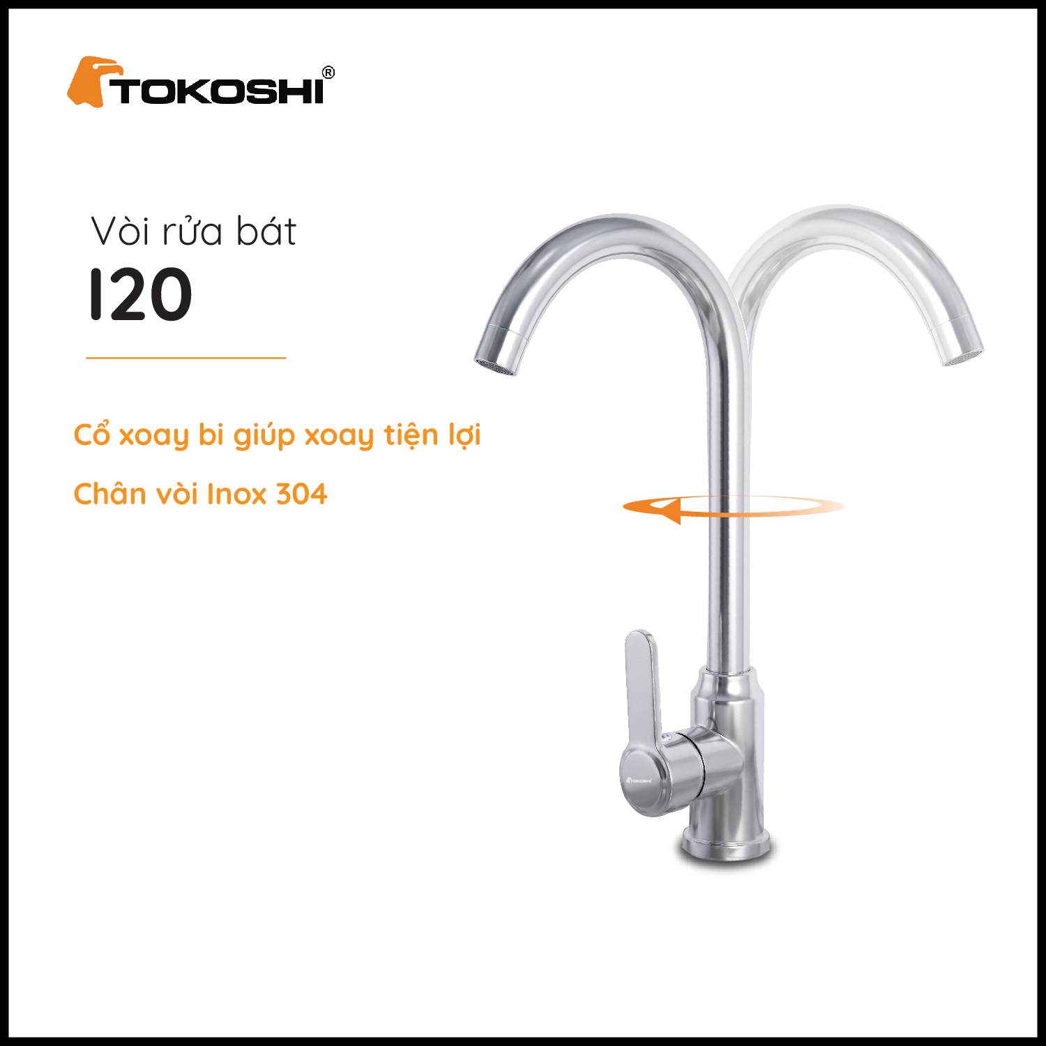Vòi rửa rát Tokoshi I20
