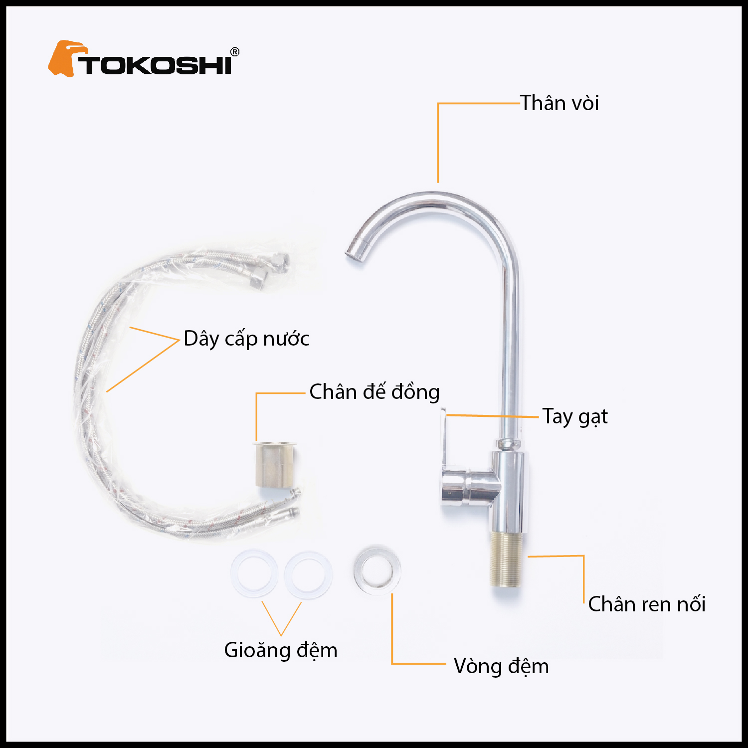Vòi rửa rát Tokoshi I20