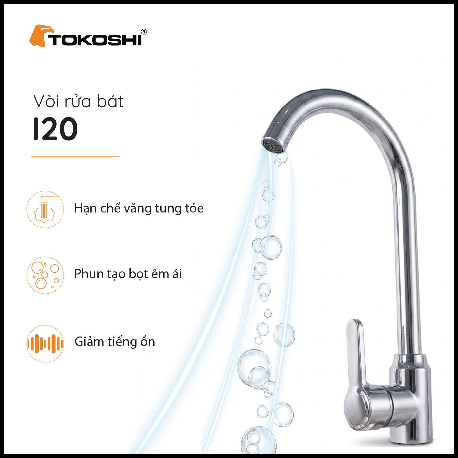 Vòi rửa rát Tokoshi I20