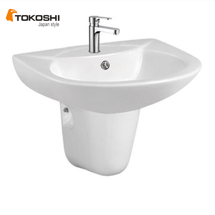 Chậu Lavabo Chân lửng cao cấp