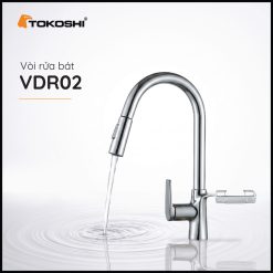 Vòi rửa bát dây rút Tokoshi VDR02