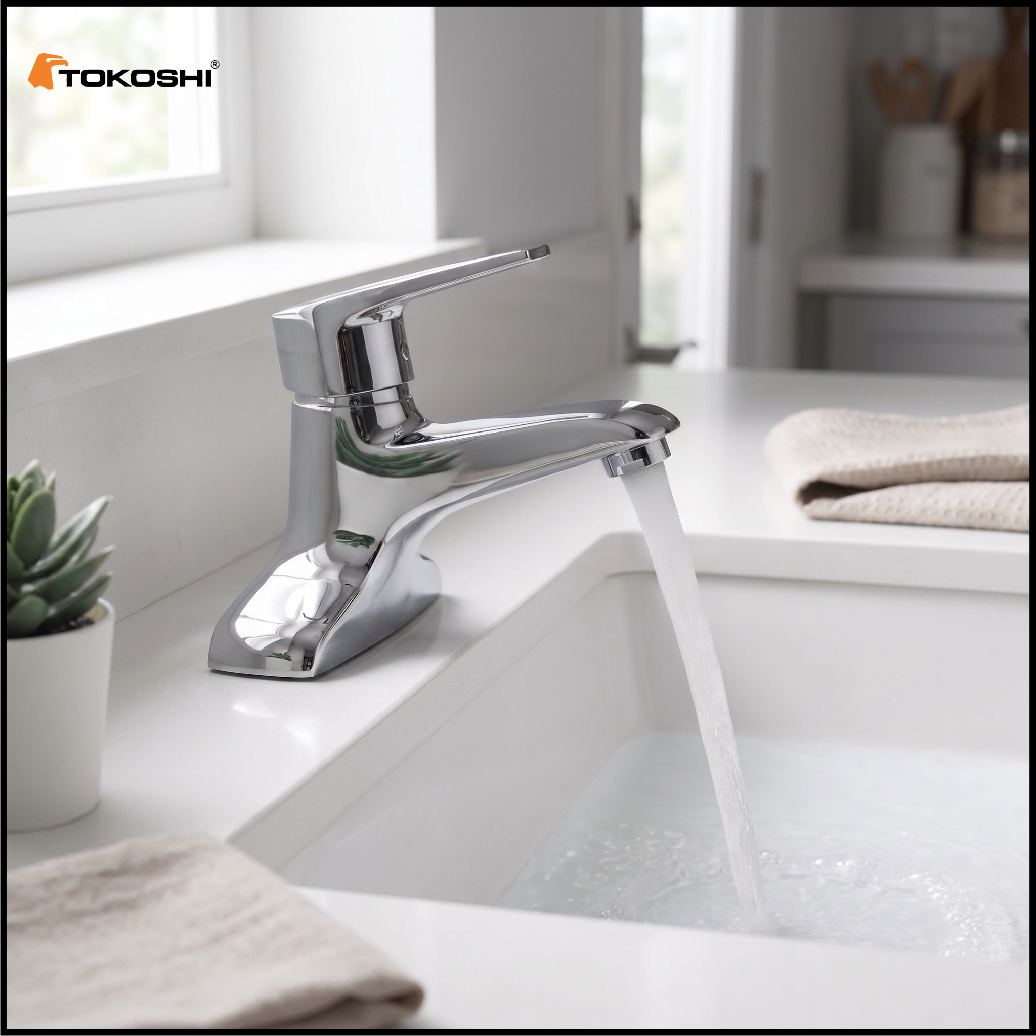 Vòi Lavabo 2 chân Tokoshi V134
