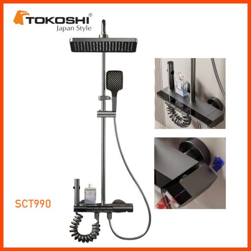 Sen cây tắm nóng lạnh Tokoshi cao cấp, sen cây phím đàn SC990
