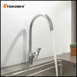 Alternative view of Vòi rửa bát D36 Tokoshi nóng lạnh Đồng mạ Crom-Niken