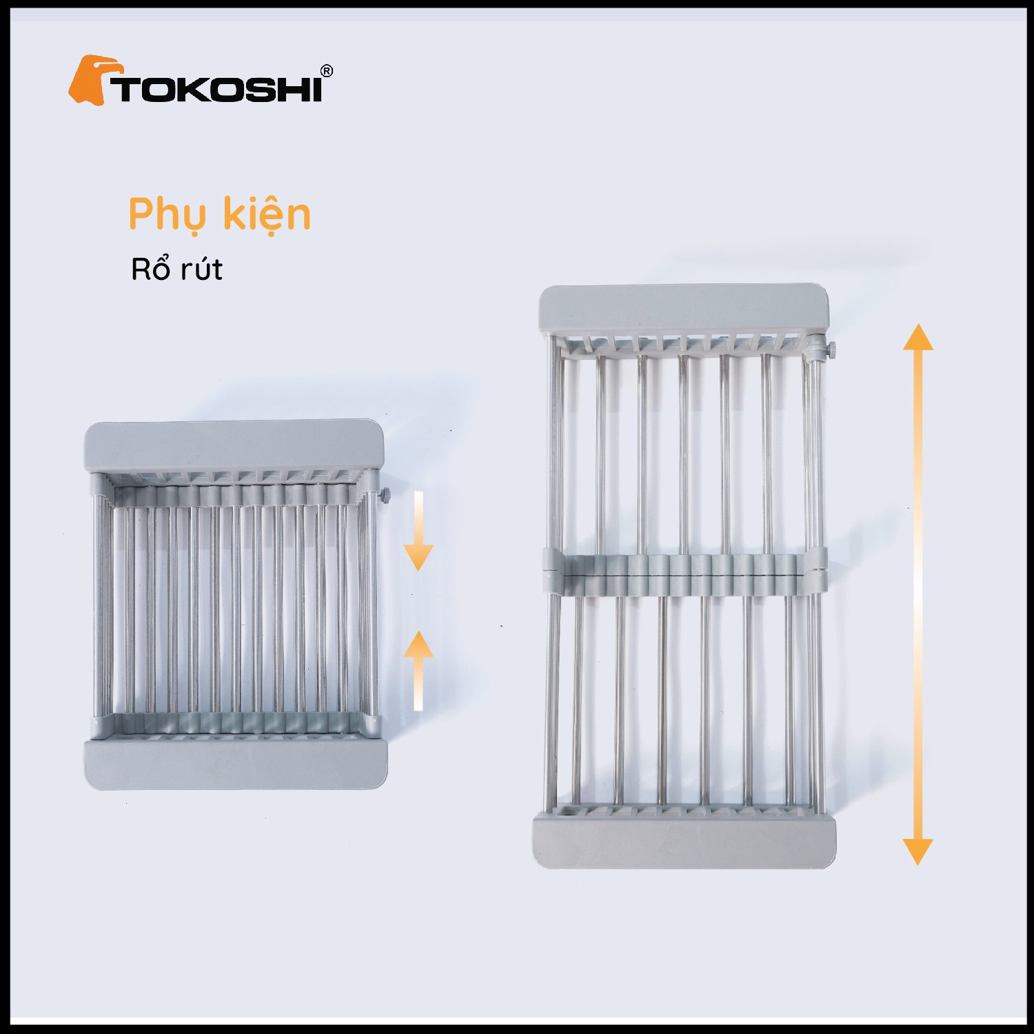 Chậu rửa bát 2 hố Tokoshi (KT 82cm x 45cm)