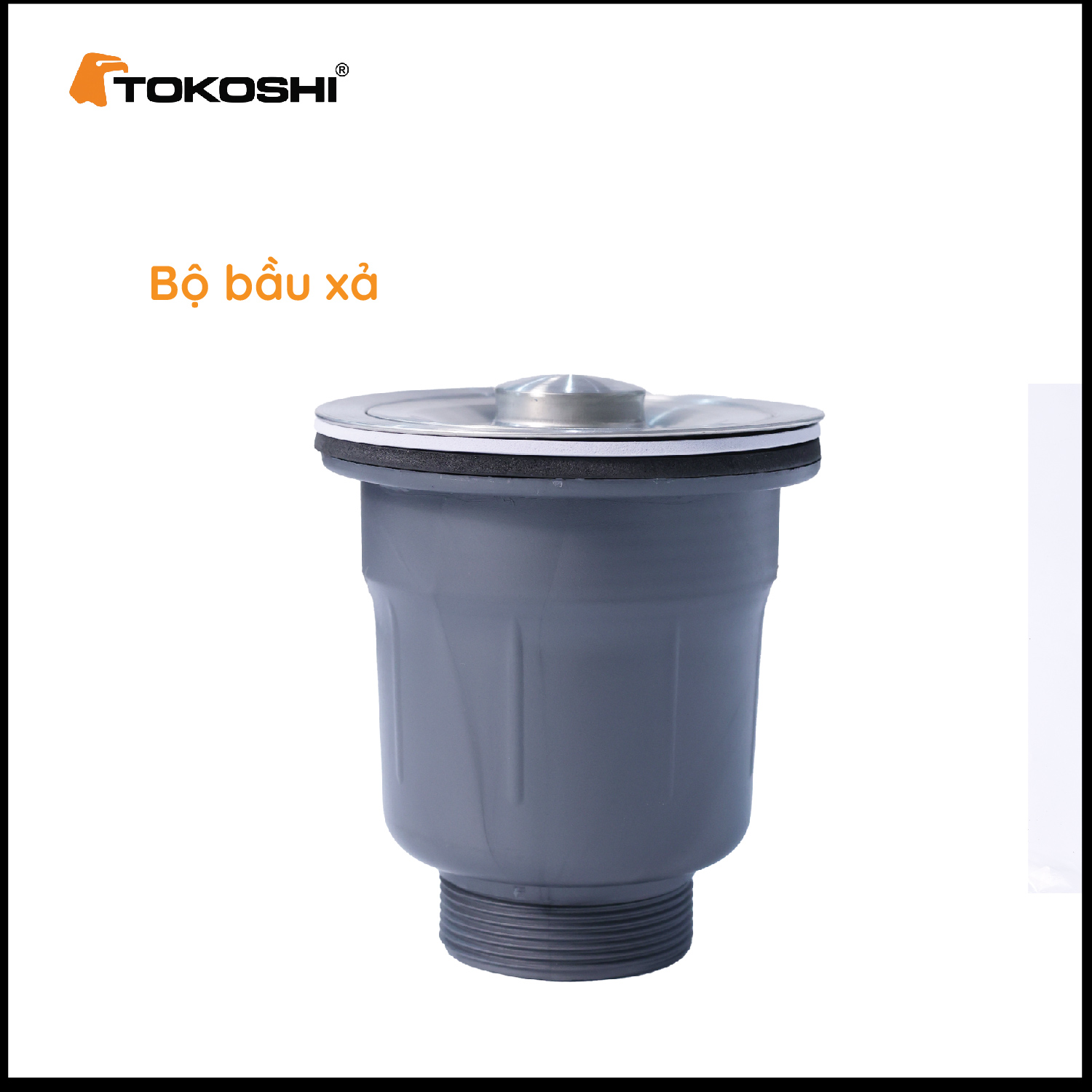 Chậu rửa bát 1 hố Tokoshi (KT 50cm x 45cm)