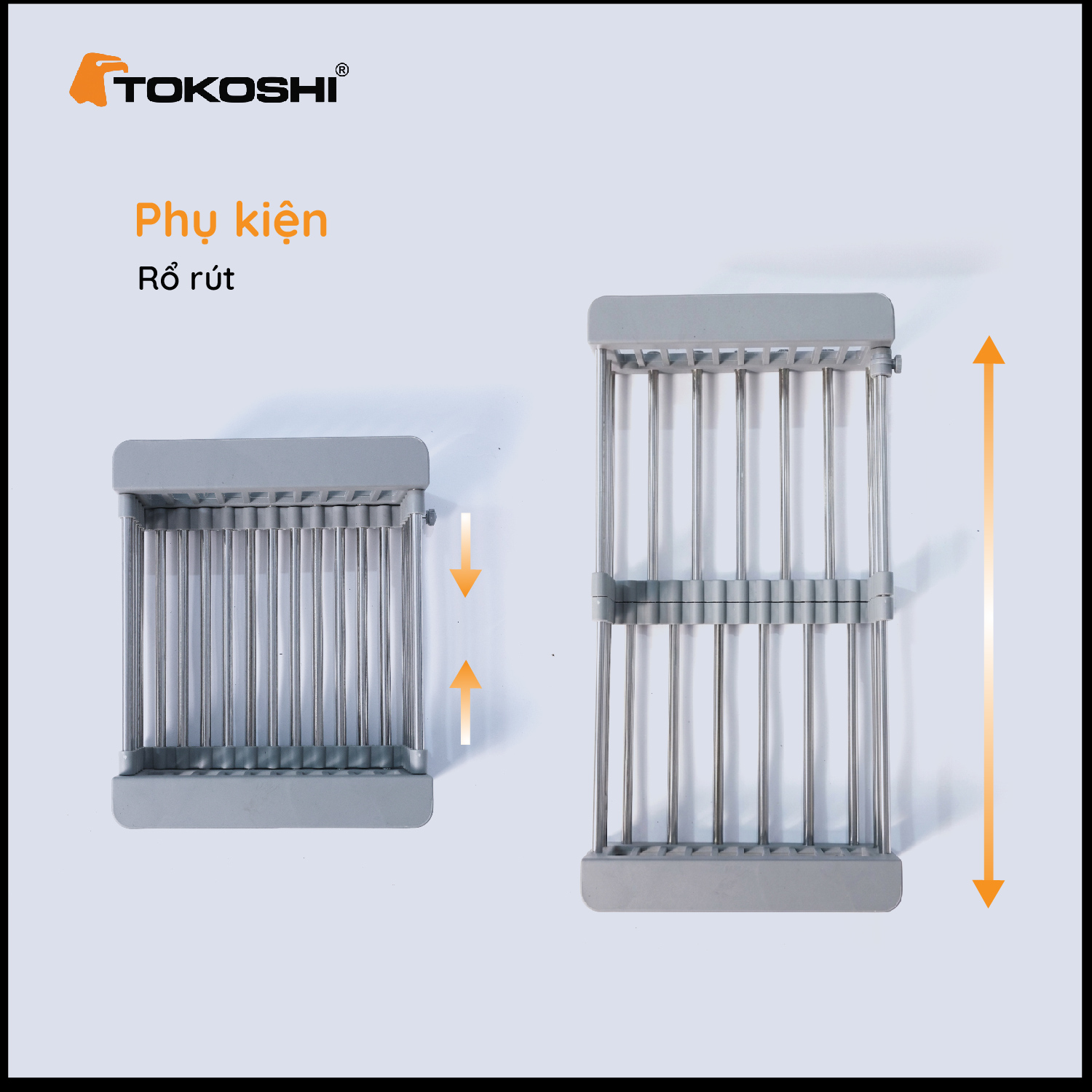 Chậu rửa bát 1 hố Tokoshi (KT 50cm x 45cm)