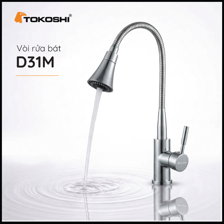 Vòi rửa bát D31M Tokoshi