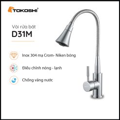 Vòi rửa bát D31M Tokoshi