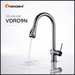 Vòi rửa bát dây rút VDR09N Tokoshi